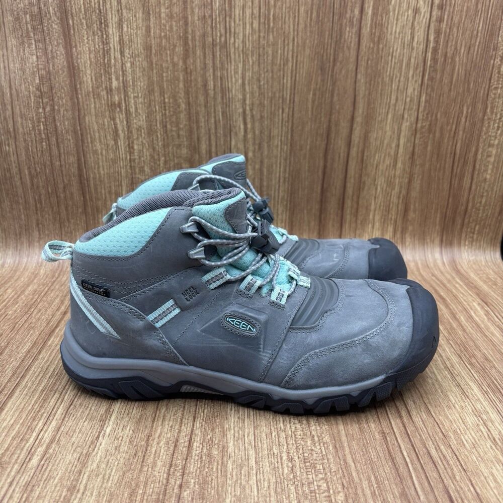 Keen Ridge Flex Mid‎ WP Youth 6 Size Or Women’s 7 EU 38 Grey Boots